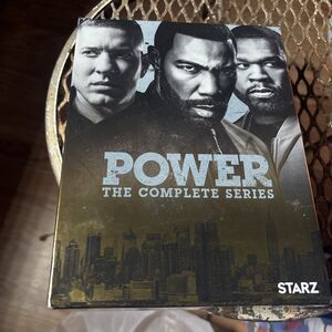 Power: The Complete Series (DVD) 19 Disc Complete DVD Set Power Starz DVD